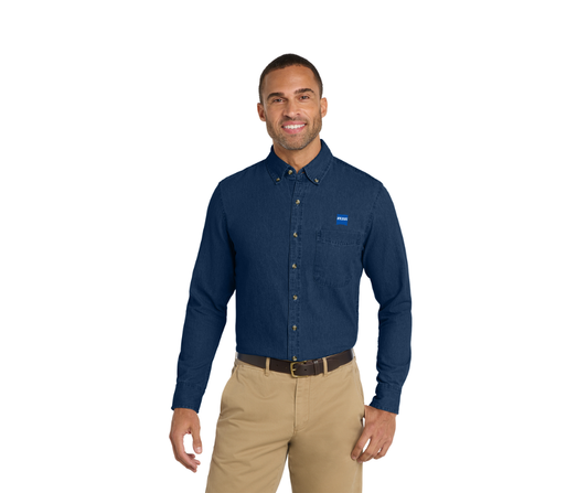 Men’s Long Sleeve Denim Shirt