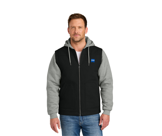 CornerStone® Duck Fleece Full-Zip Hooded Jacket