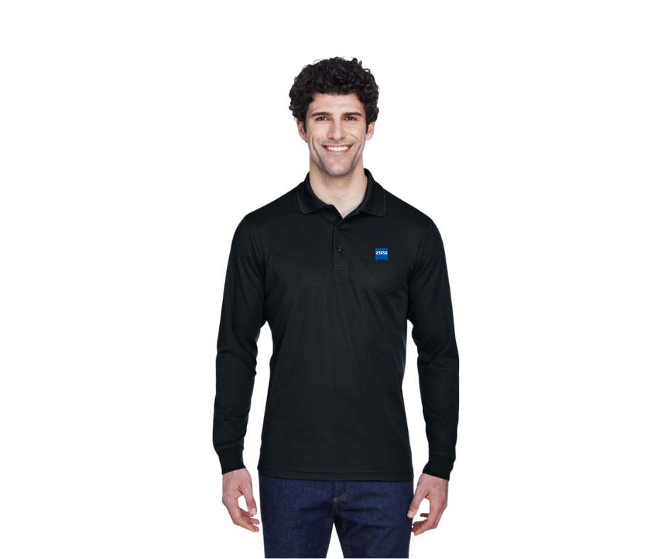 Men's Performance Long Sleeve Piqué Polo